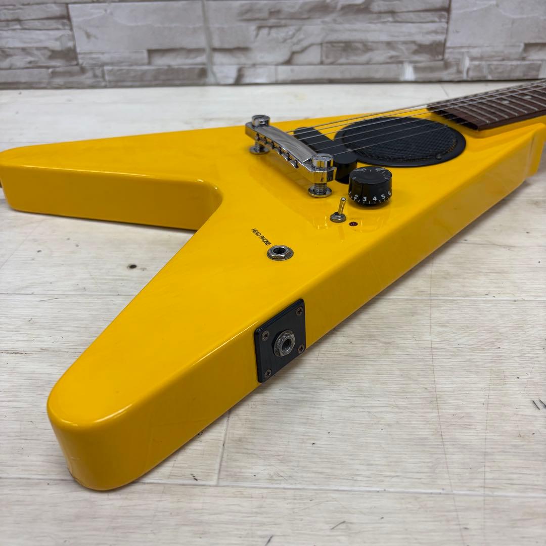 K-garage Junior アンプ内蔵 フライングVタイプ ミニギター