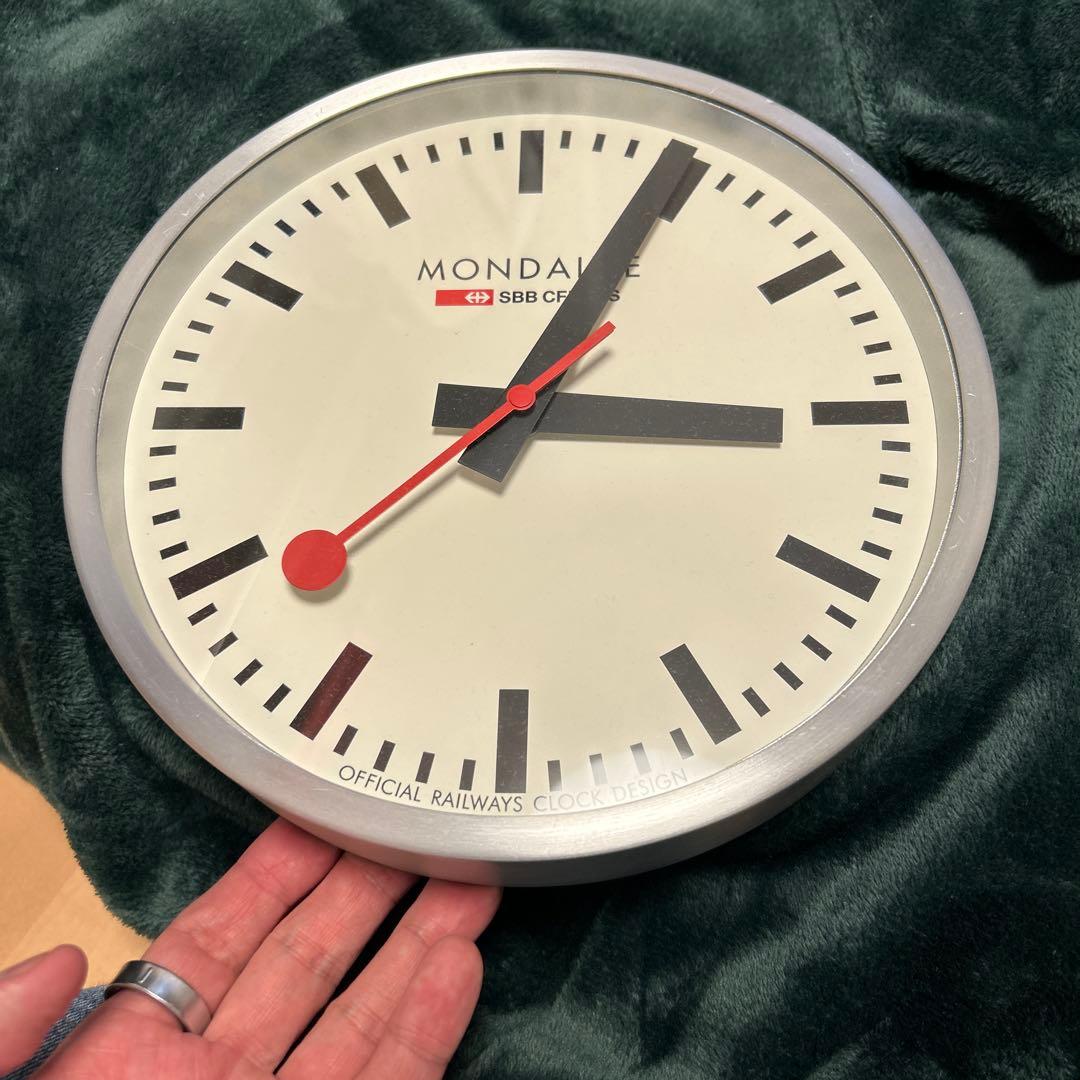 Mondaine SBB CFF FFS 掛時計 公式鉄道デザイン