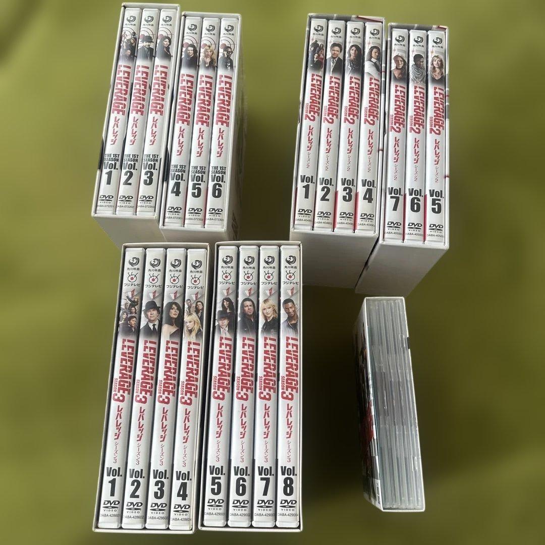LEVERAGE DVD ボックスセット シーズン1〜4