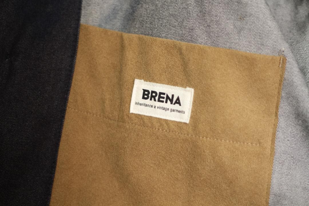 【極美品】BRENA ENVE02 DENIM FRENCH COVERALL