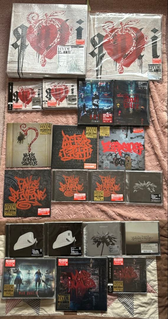 HYDE CD DVD Blu-ray 初回限定盤 ANTI まとめ売り