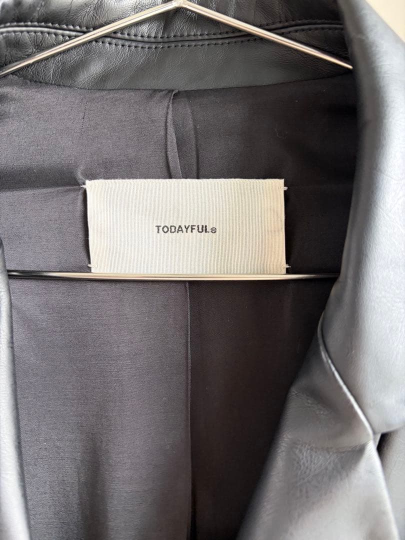 【TODAYFUL】Ecoleather Tailored Jacket