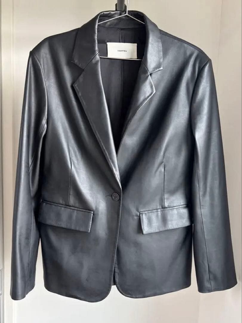 【TODAYFUL】Ecoleather Tailored Jacket
