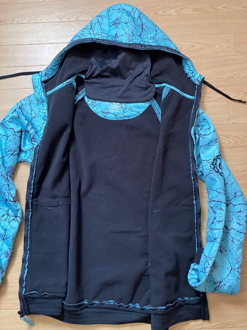 686 CROOKS&CASTLES スノーボードウェア撥水パーカー　L
