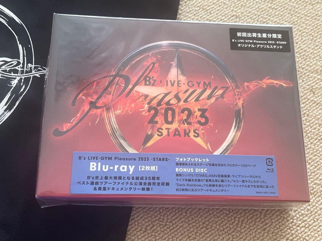 B’z LIVE-GYM Pleasure 2023-STARS- ブルーレイ