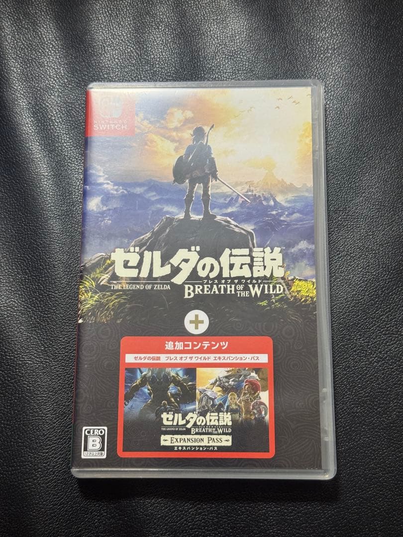★美品★ ゼルダの伝説 ブレスオブザワイルド ＋ エキスパンションパス