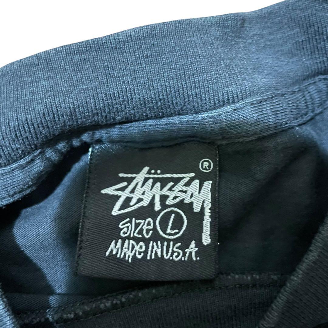 STUSSY Tシャツ Nirvana ニルヴァーナ カート・コバーン ブラック
