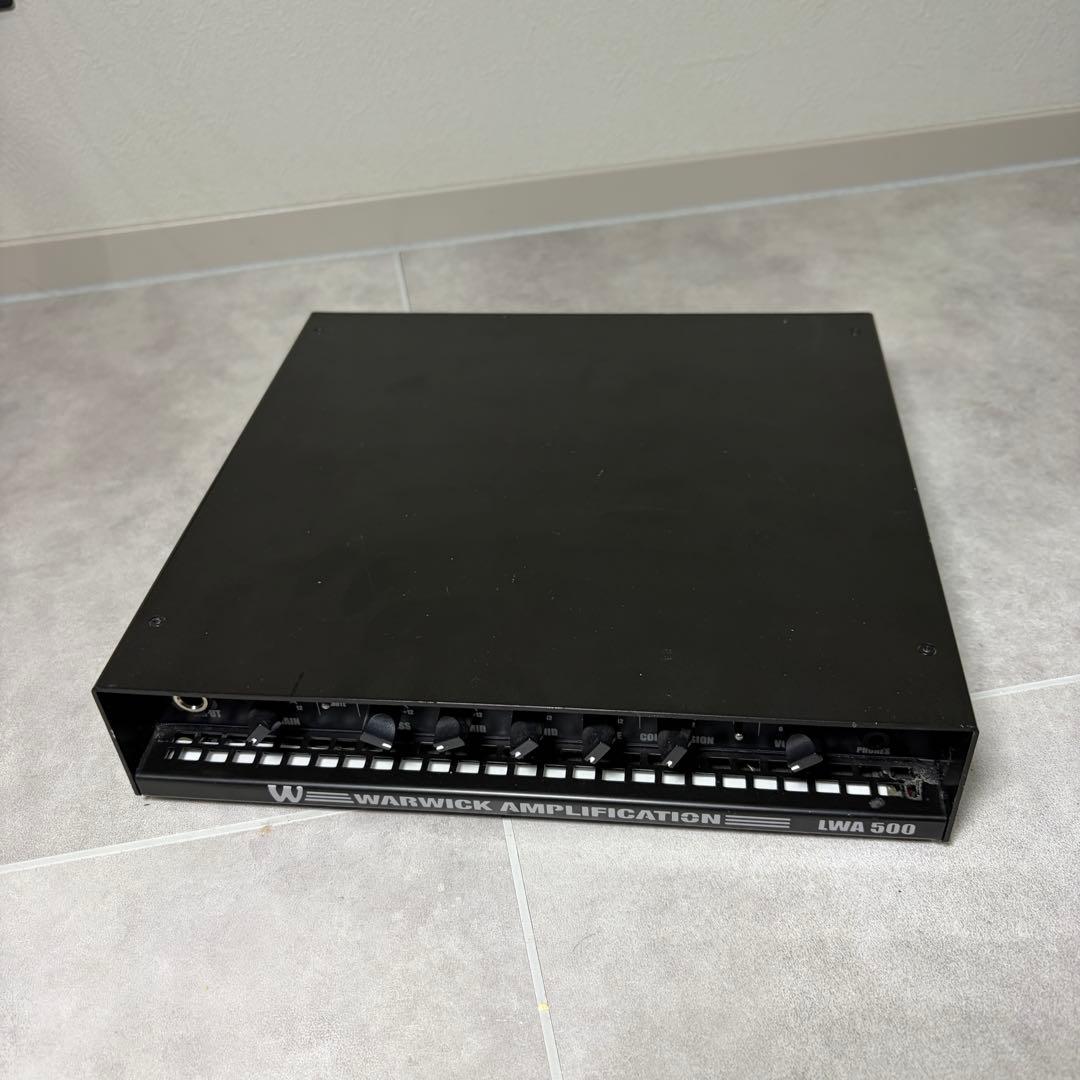 【美品】Warwick LWA500BK ベースヘッドアンプ500w