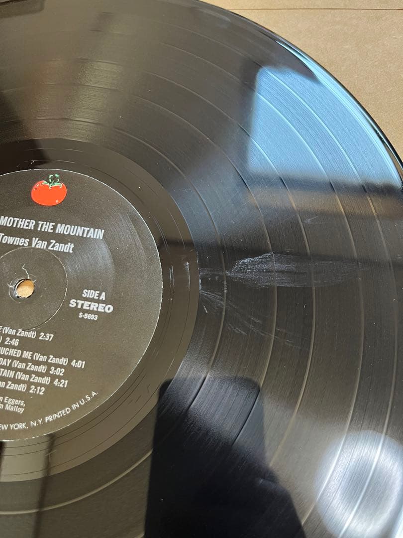 Townes Van Zandt / 2ndアルバム Tomato再発LP