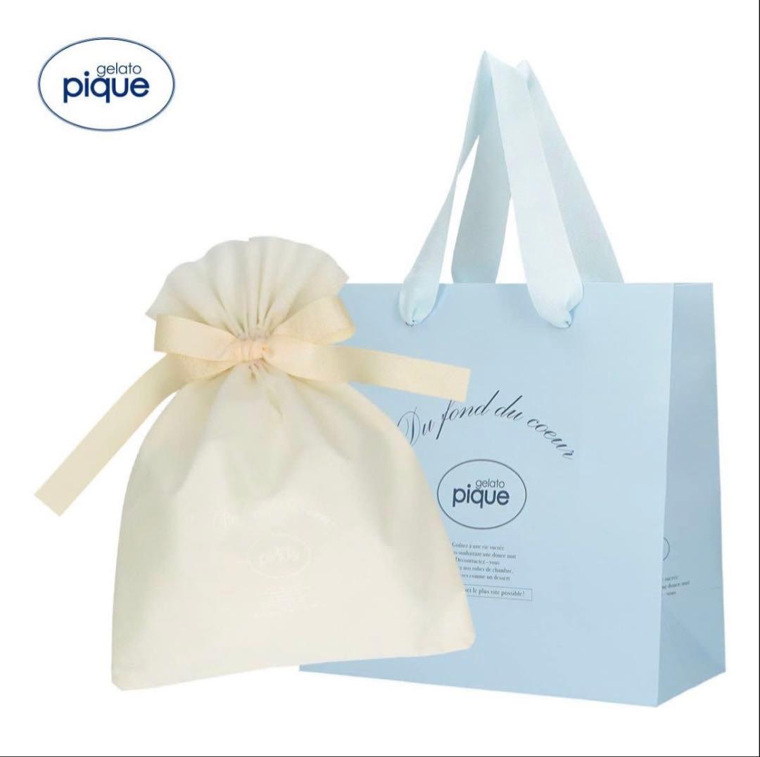 gelato pique ストライプルームウェアセット