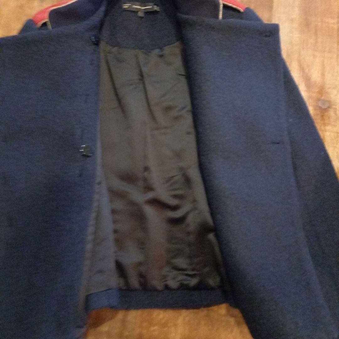 ★美品★ZARA ネイビー ミリタリージャケット ナポレオンジャケットEU36