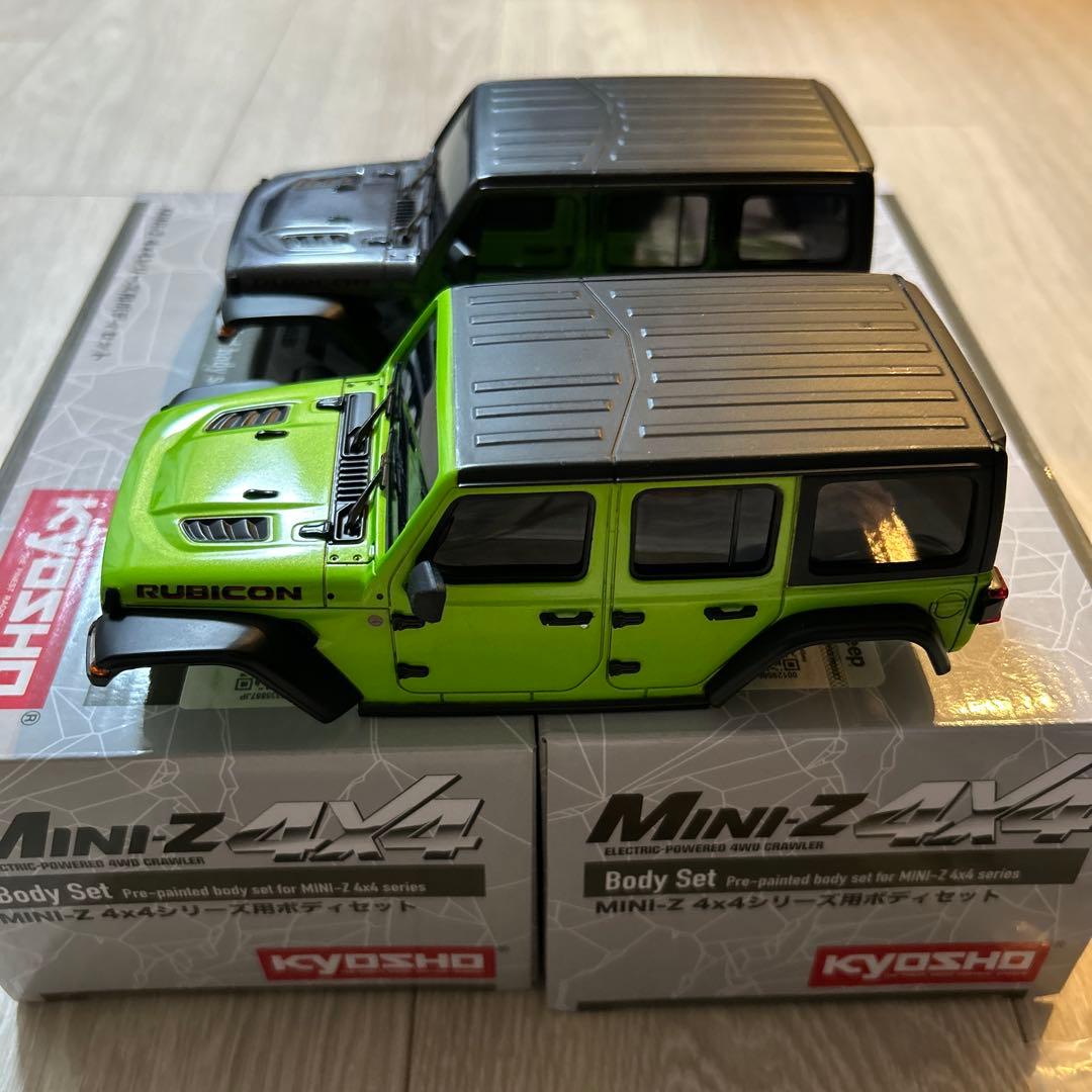 箱付価格　KYOSHO MINI-Z 4x4 ボディセット ルビコン2台