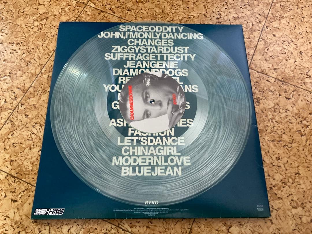 希少！！CHANGESBOWIE デヴィッド・ボウイ クリアレコード