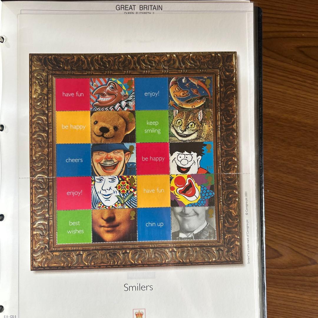  Mail Smilers™ 切手アルバム