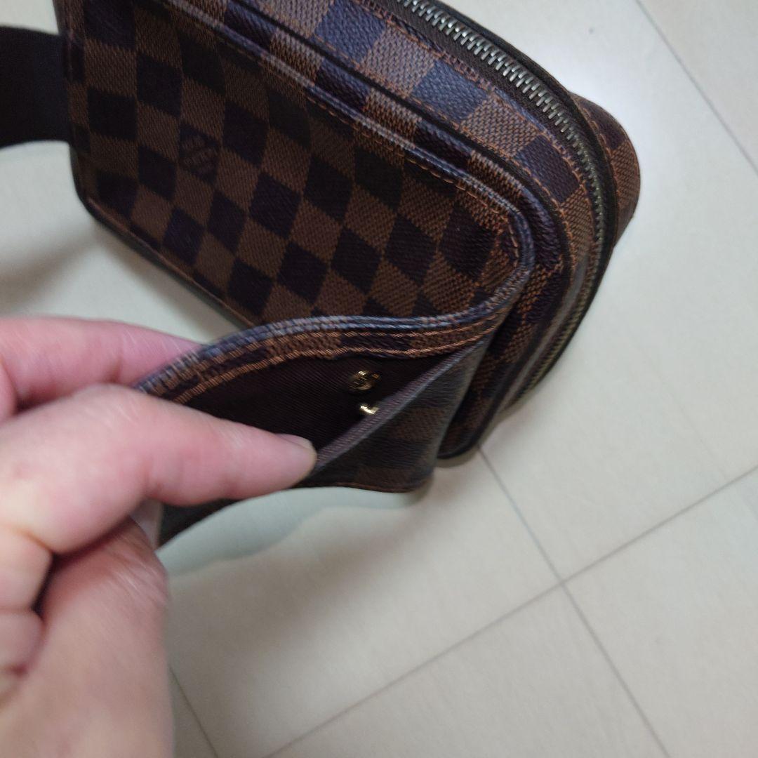 Louis Vuitton ダミエ ジェロニモス ボディバッグ ウエストバッグ