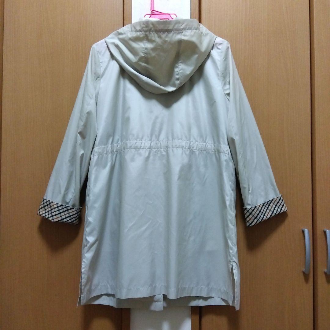 近年物・数回着用の美品★DAKS ダックス 2way スプリングコート 雨にも