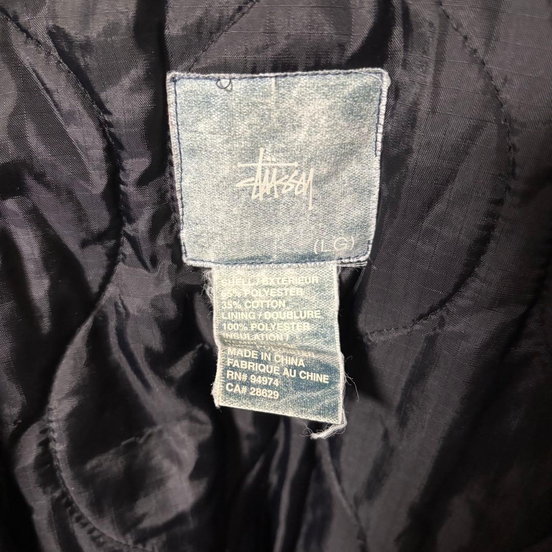 00’s Stussy 中綿ミリタリーコート　 Old Stussy