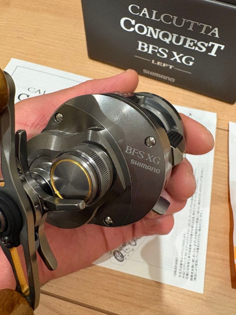 23カルカッタコンクエストBFS XG 左巻き　ベスト等セット　専用