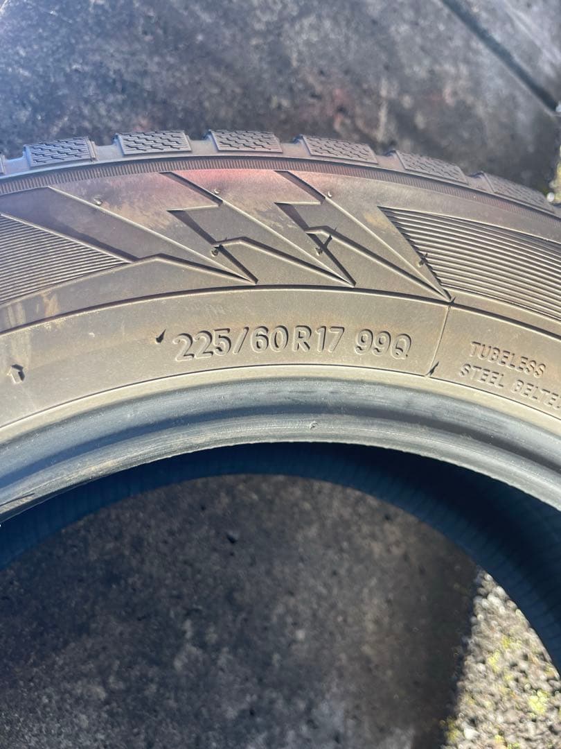 ウィンタートランパスTX 225/60R17 21年製 スタッドレス 4本1/2