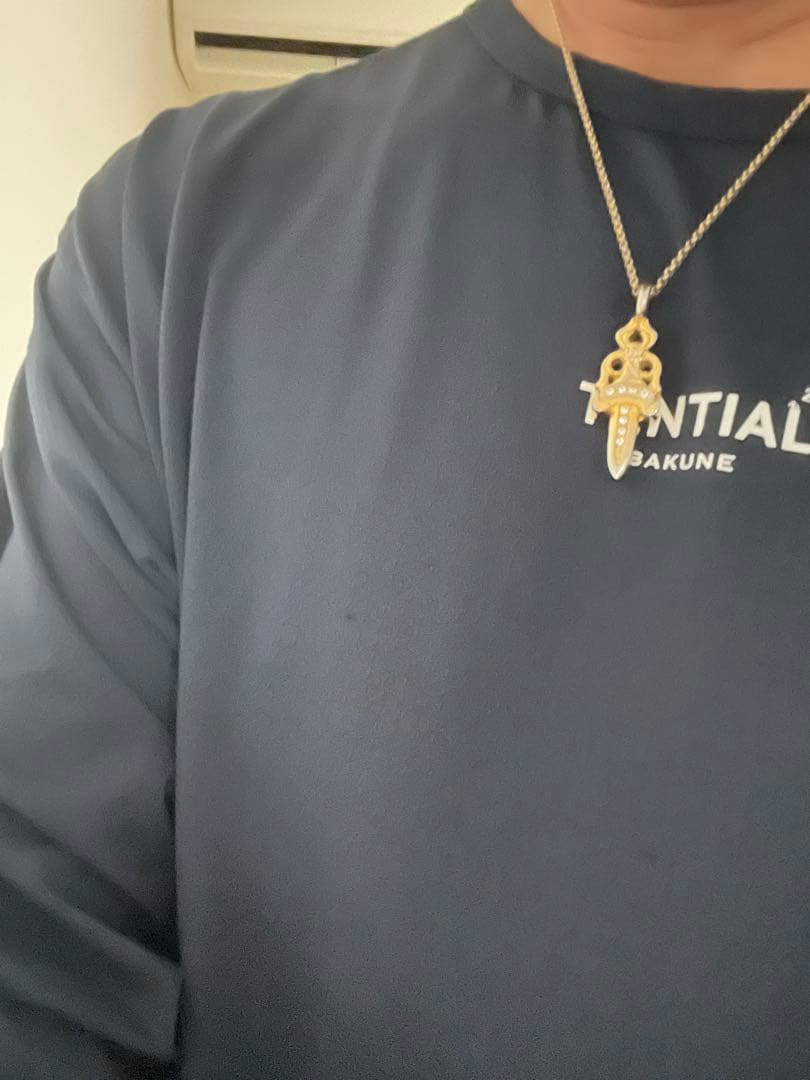 CHROME HEARTS？　ダガーダイヤネックレス