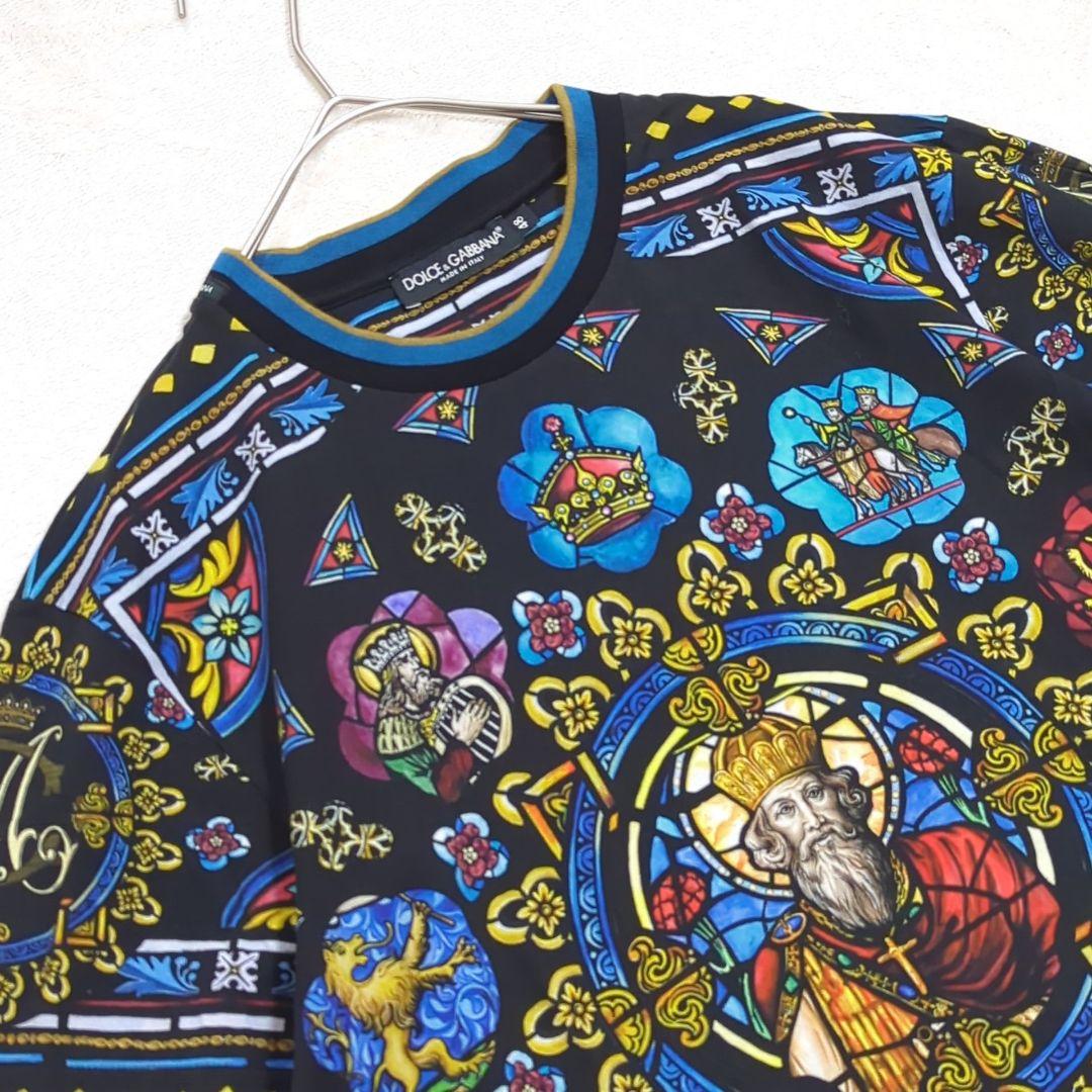 ドルチェ&ガッバーナ 48 CAROLVS MAGNVS グラフィック Tシャツ