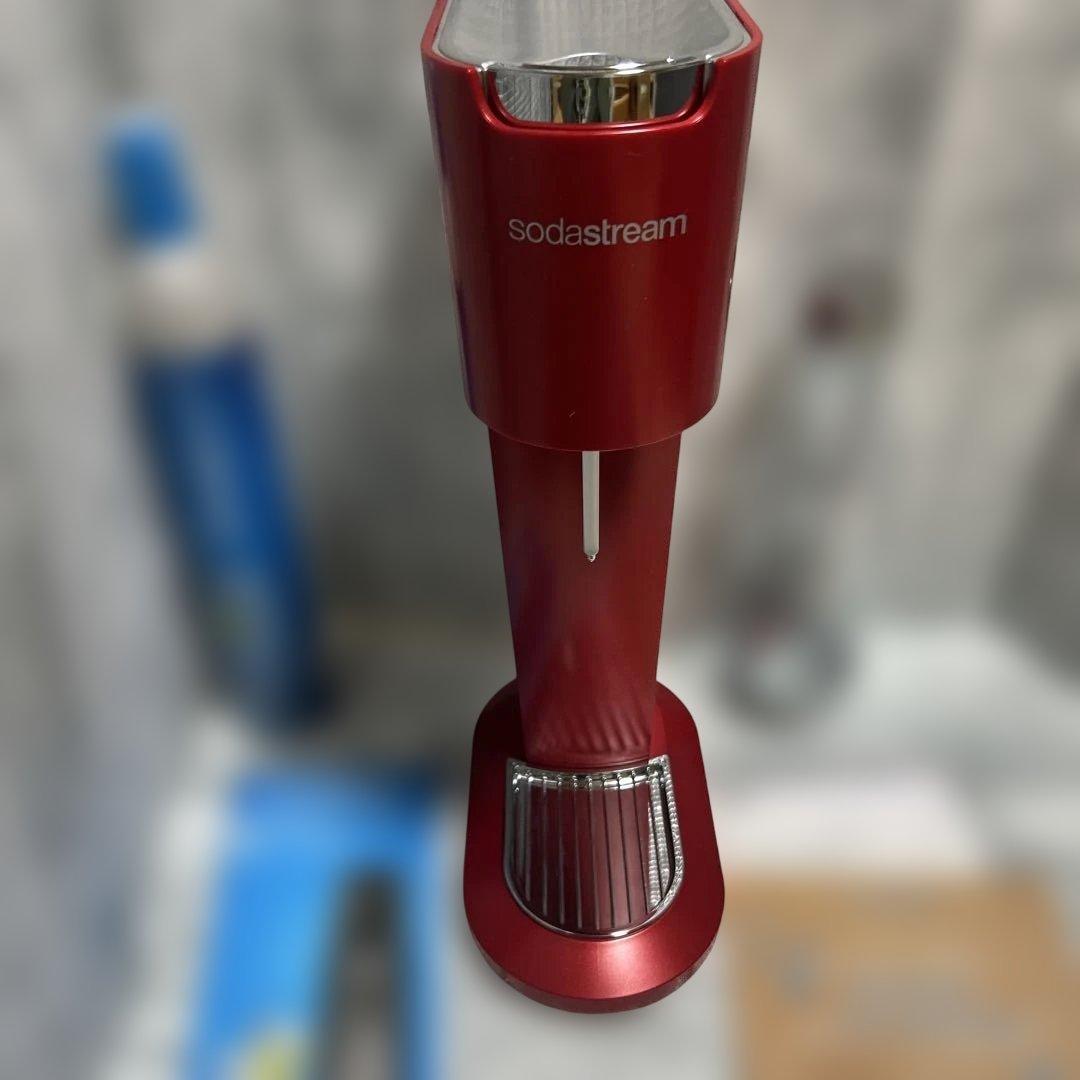 sodastream GENESIS DELUXE 炭酸水メーカー レッド