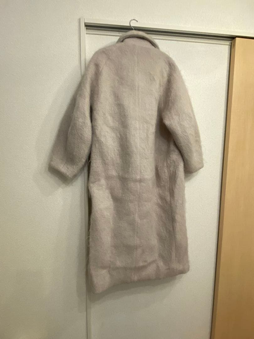 最終値下げDEFORMATION COLLAR SHAGGY COAT