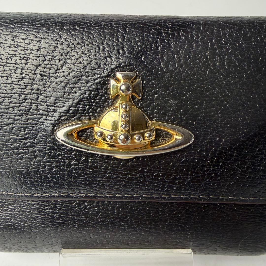 VivienneWestwood 三つ折り財布 オーブ ブラック エグゼクティブ