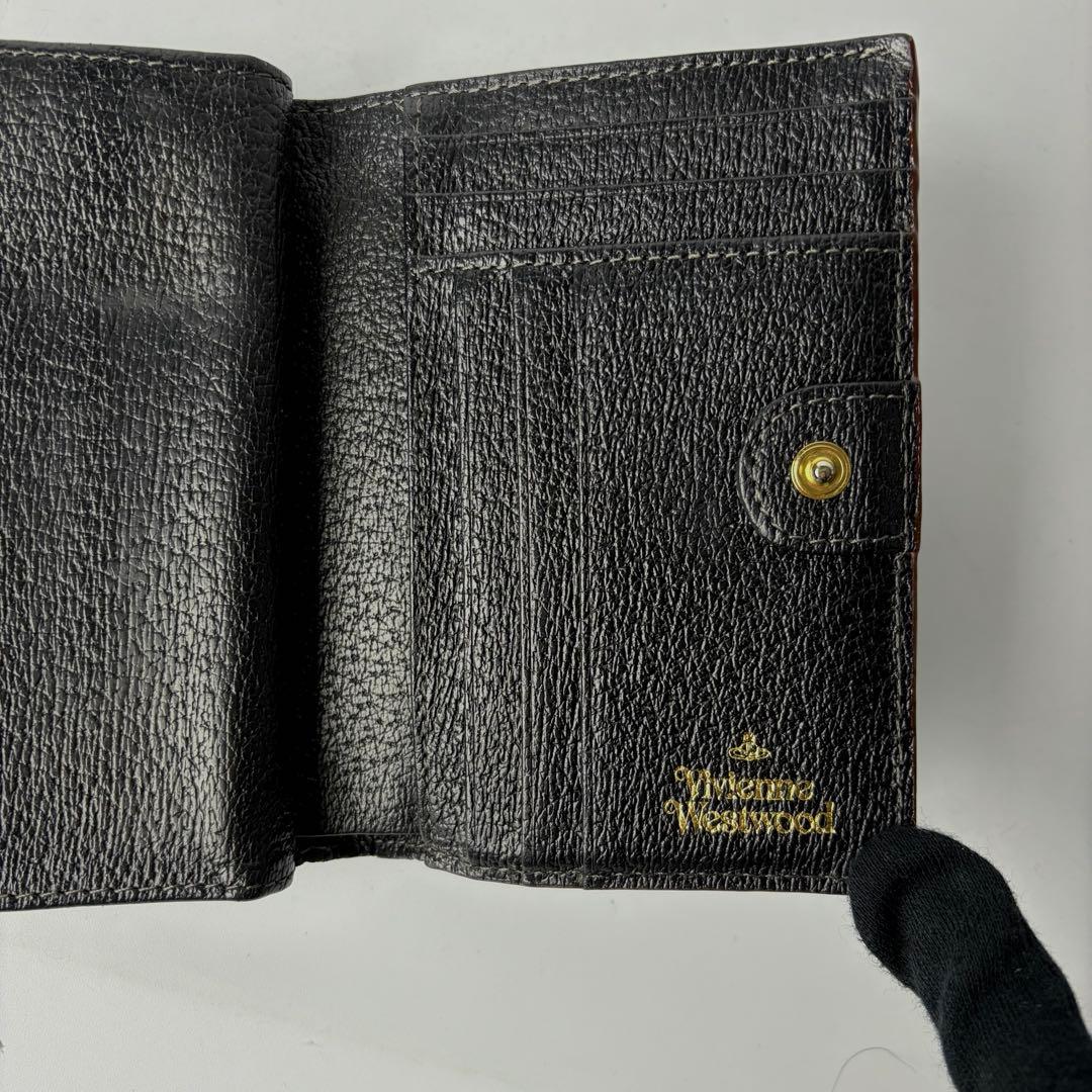 VivienneWestwood 三つ折り財布 オーブ ブラック エグゼクティブ