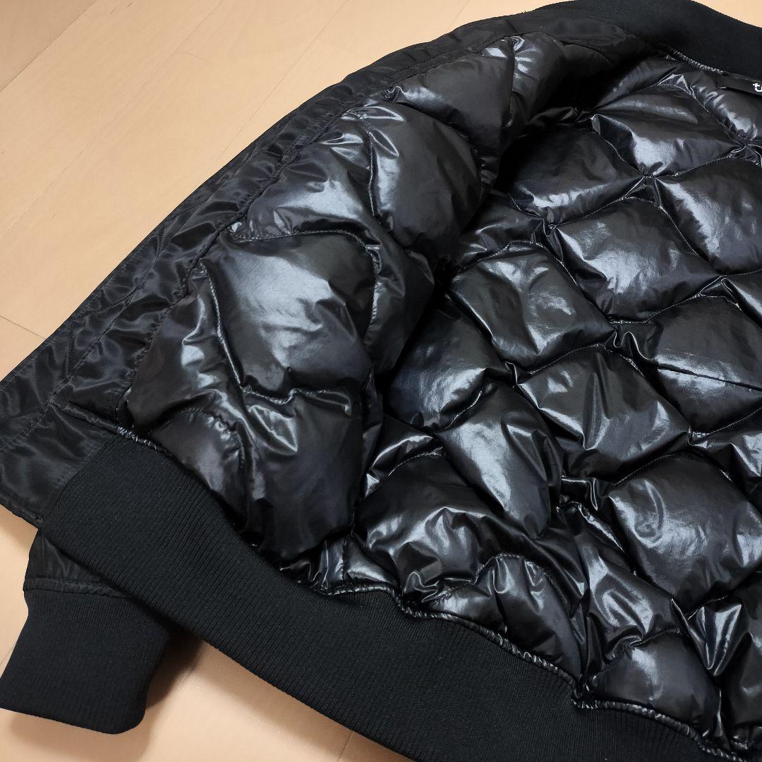 UNIQLO +J ブラック M ハイブリッドダウン オーバーサイズ MA-1