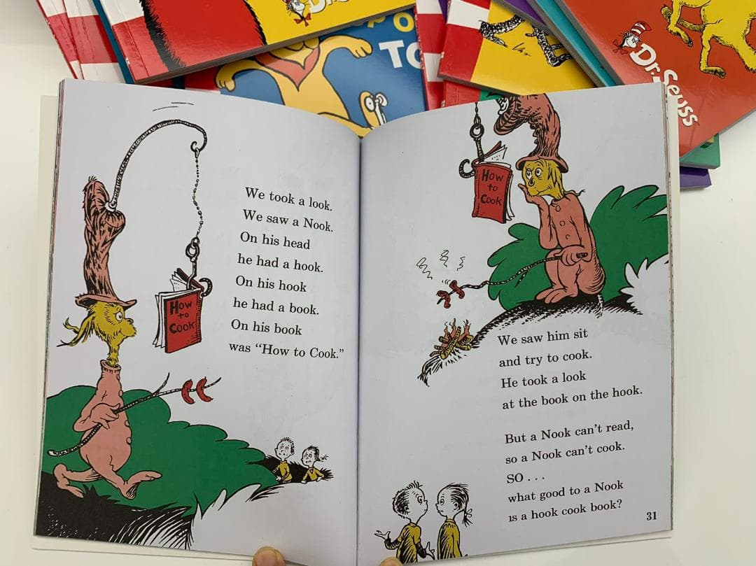 Dr.Seuss ドクタースース絵本20冊　全冊音源付き　マイヤペン対応　箱付き