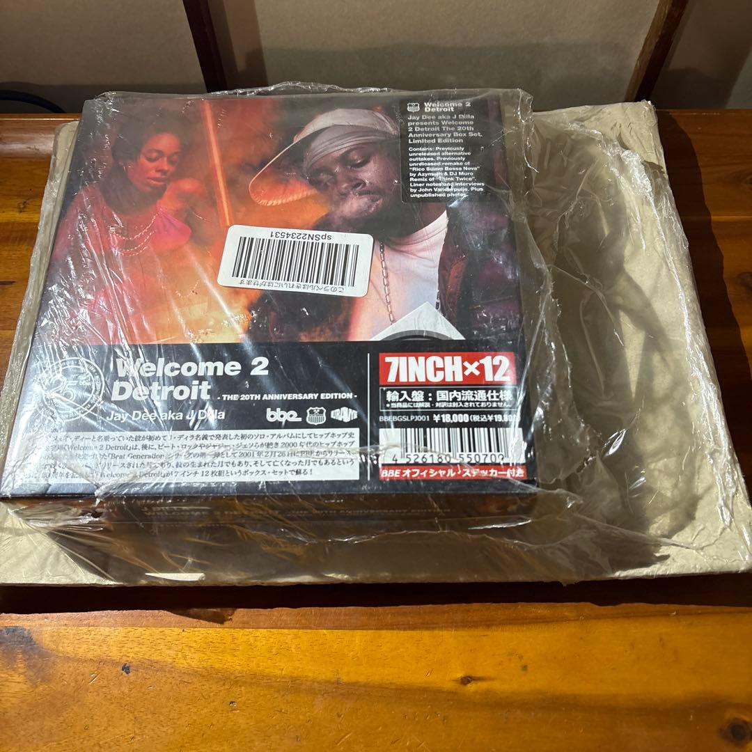 未開封新品\"J Dilla\"(welcome2detroit)7インチ✖︎12