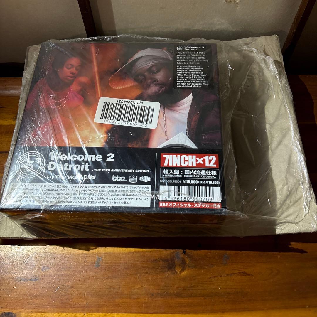 未開封新品\"J Dilla\"(welcome2detroit)7インチ✖︎12