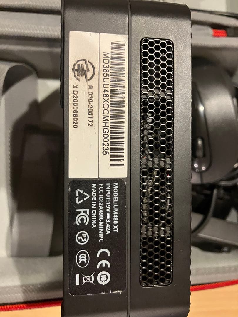ミニPC Minisforum UM480 XT/ Ryzen7 4800H / 16GB