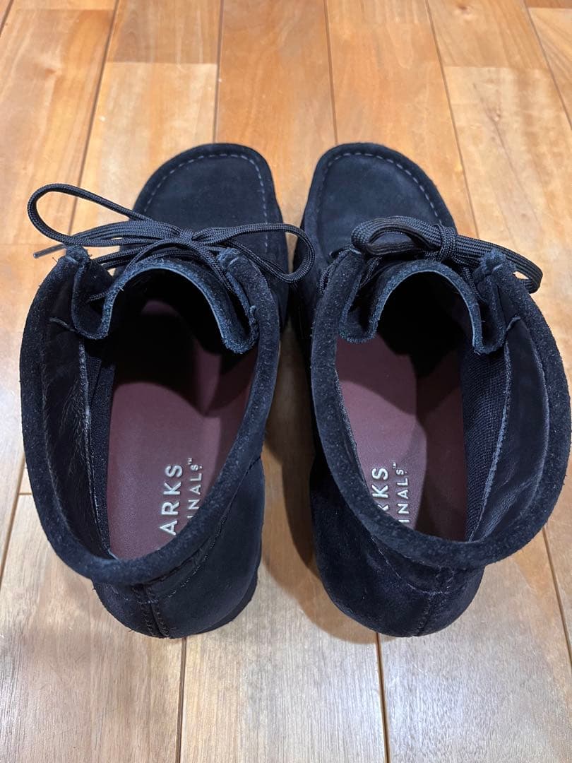 Clarks クラークス ワラビー GORE-TEX ゴアテックス 黒 uk6