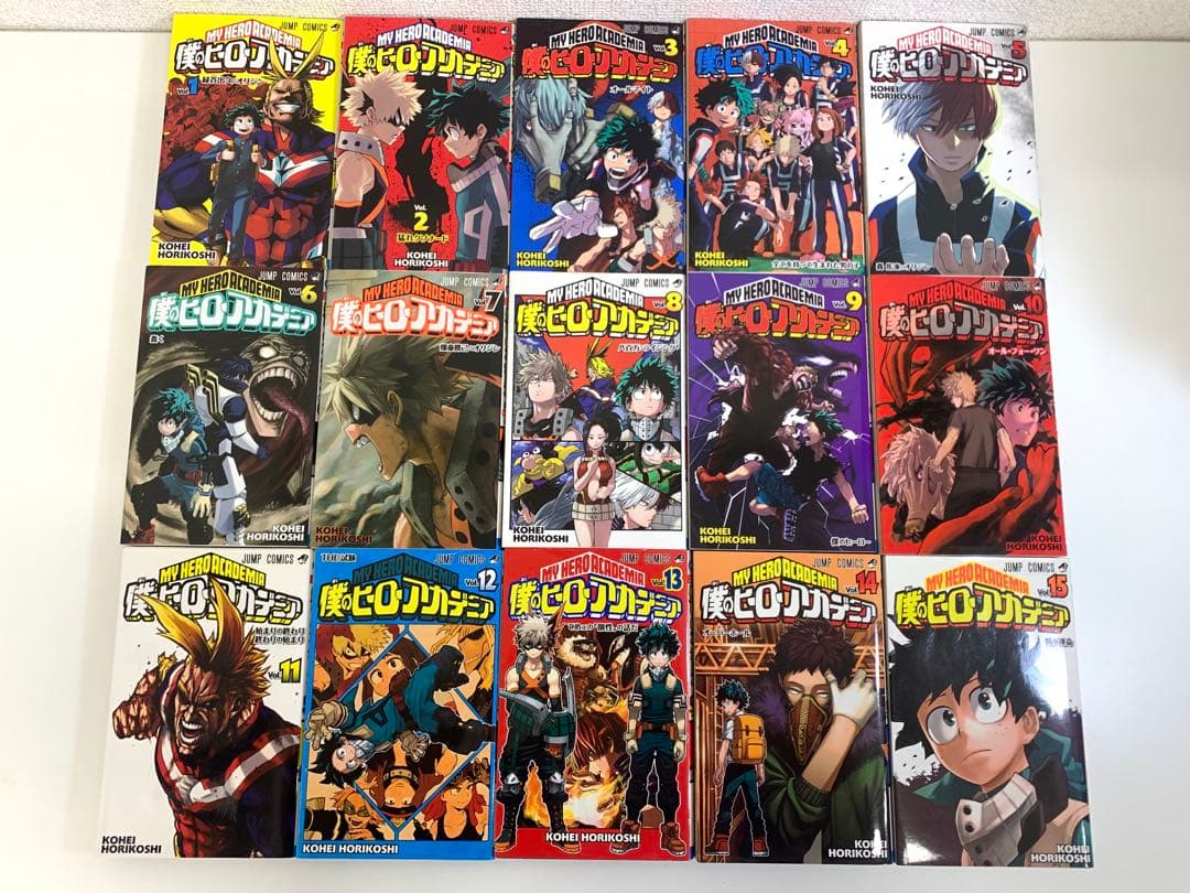 僕のヒーローアカデミア 1巻〜40巻 セット 漫画 マンガ コミックス 集英社