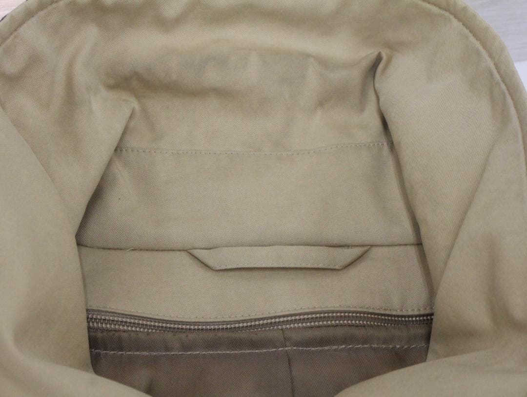 ▲Burberry LONDON ポリコットン混　フーディコート モッズコート
