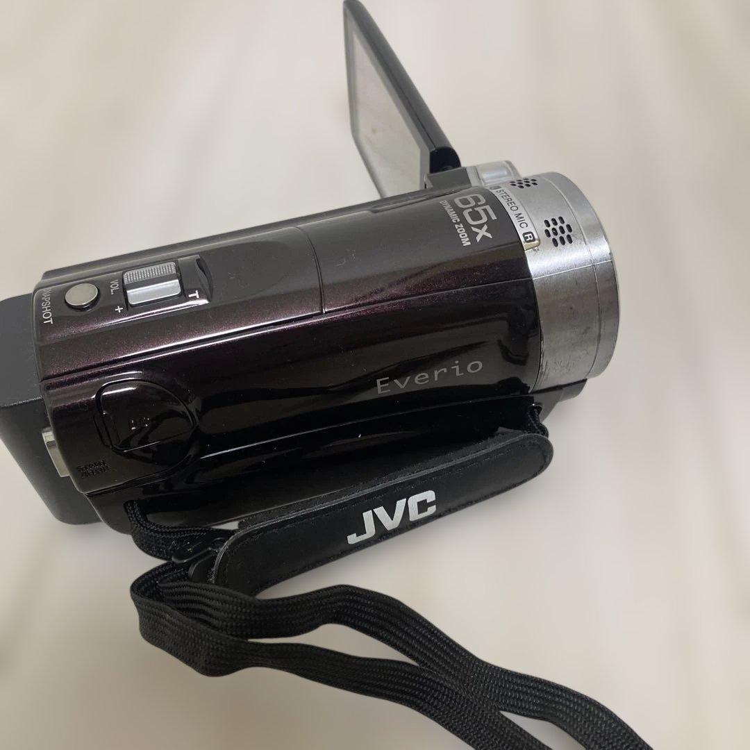 JVC Everio ビデオカメラ FULL HD 65倍ズーム