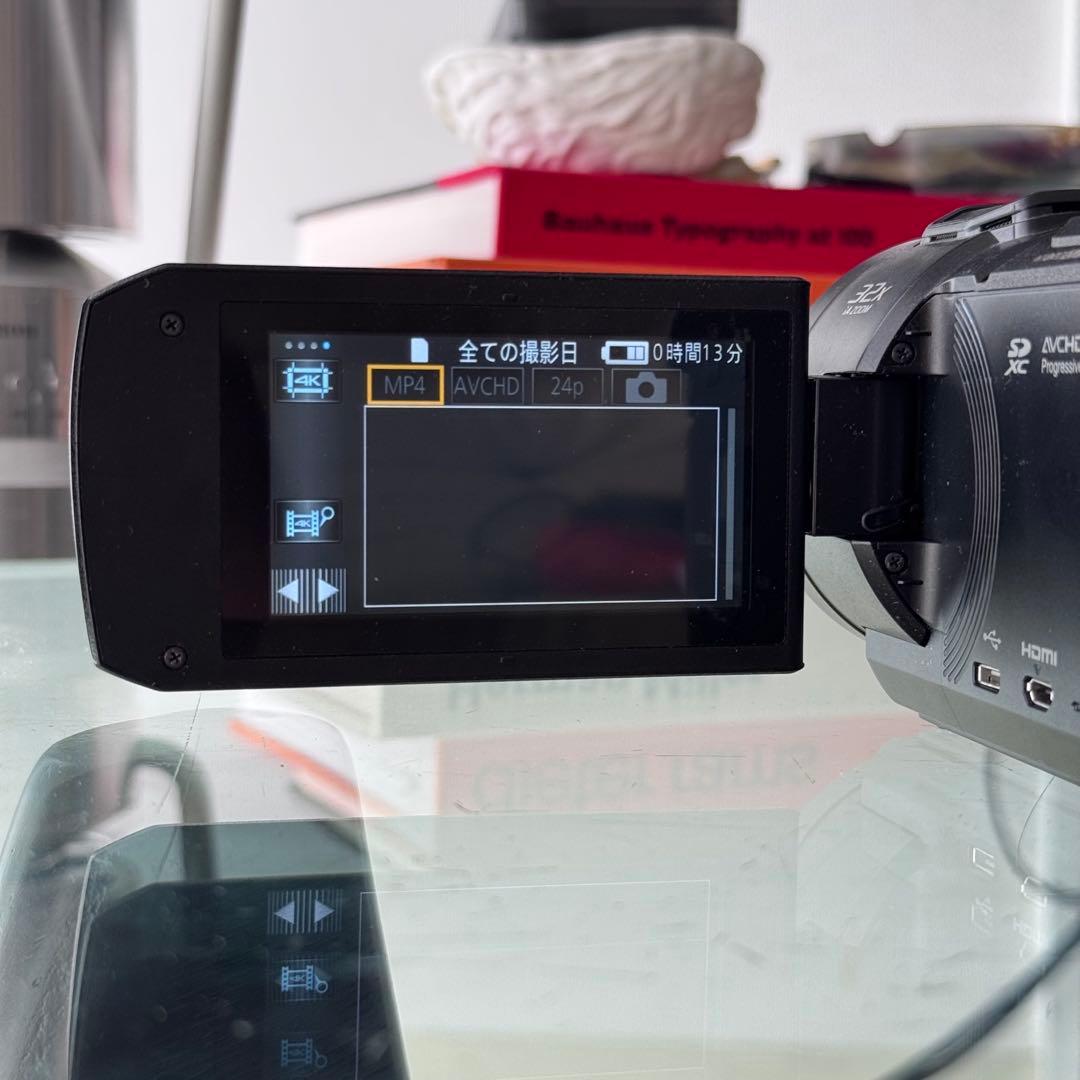 【超格安・早い者勝ち】Panasonic HC-VX2MS 4K ビデオカメラ