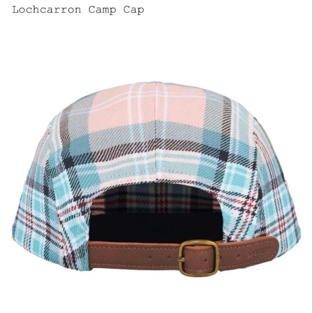 【新品】 Supreme Lochcarron Camp Cap Rose