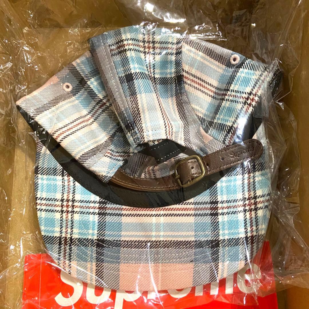 【新品】 Supreme Lochcarron Camp Cap Rose