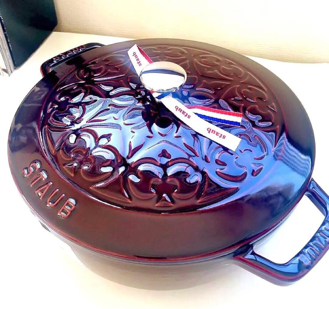 タイムセール【新品】ストウブ リリー グレナディンレッド 24cm