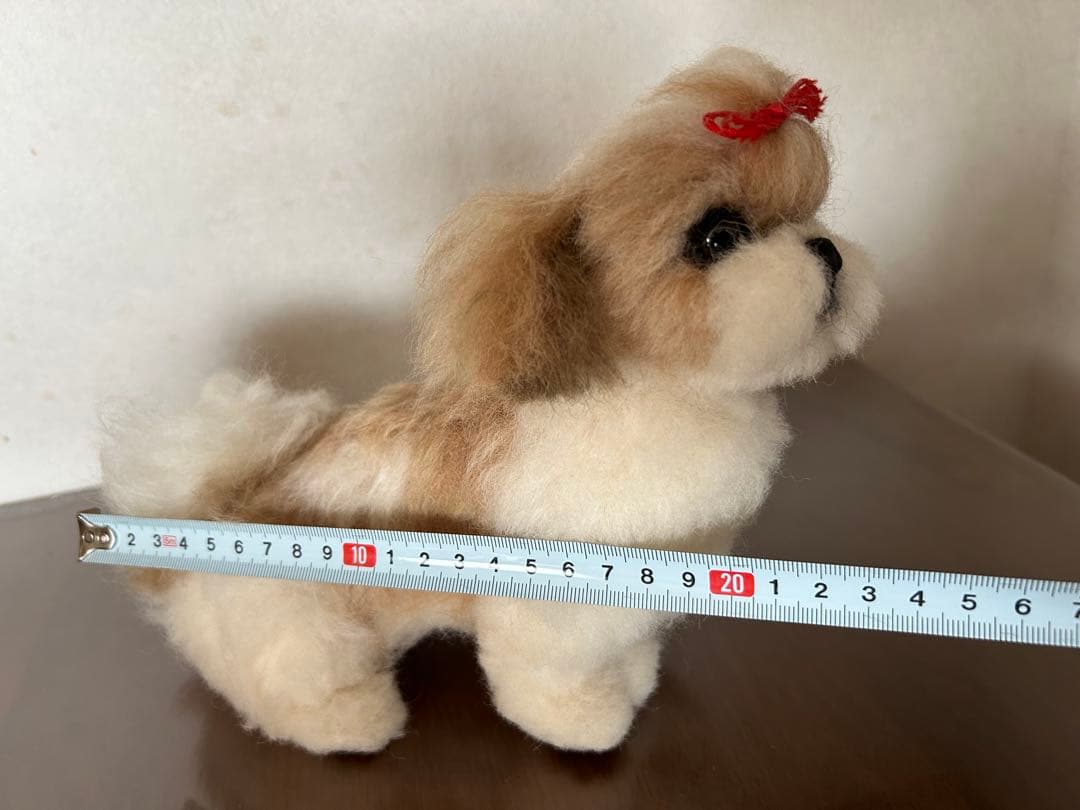 羊毛フェルト　シーズー犬
