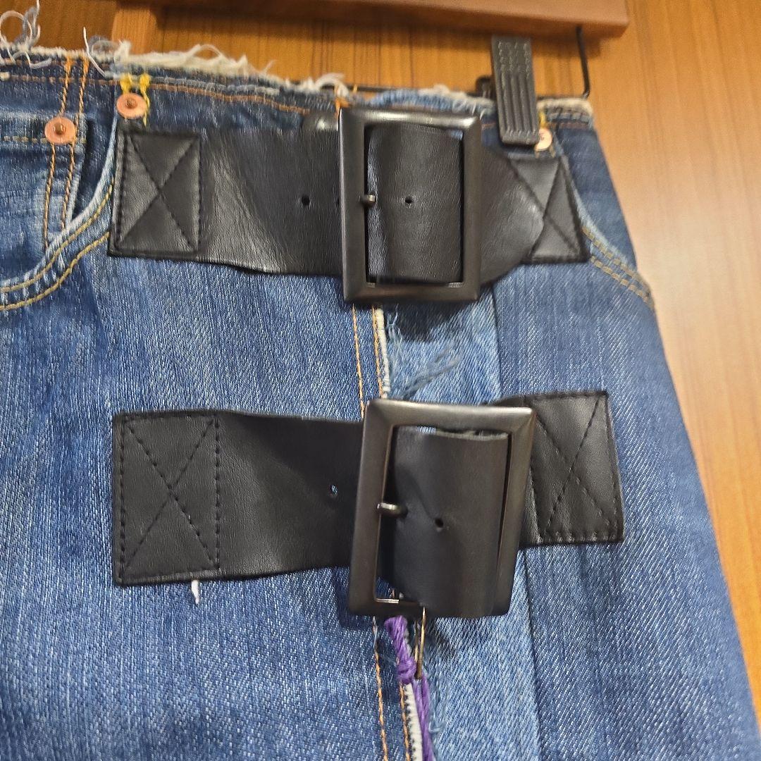 RebuildbyNeedles501WrapSkirtデニムスカートロフトマン