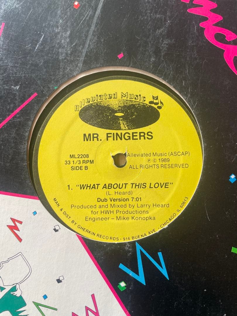 洋楽 Mr. Fingers - What About This Love 12