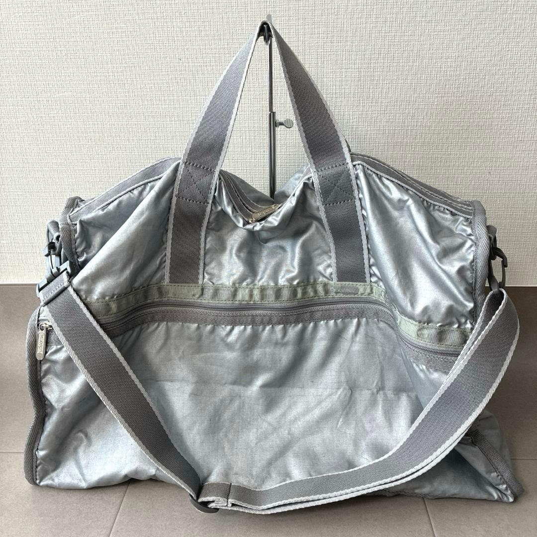 近年 大容量 レスポートサック♡2way ボストンバッグ シルバーシャイン