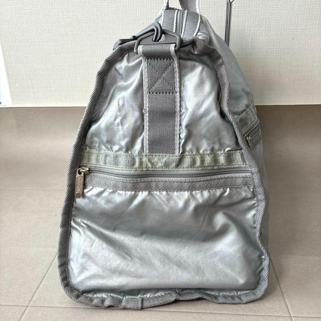 近年 大容量 レスポートサック♡2way ボストンバッグ シルバーシャイン