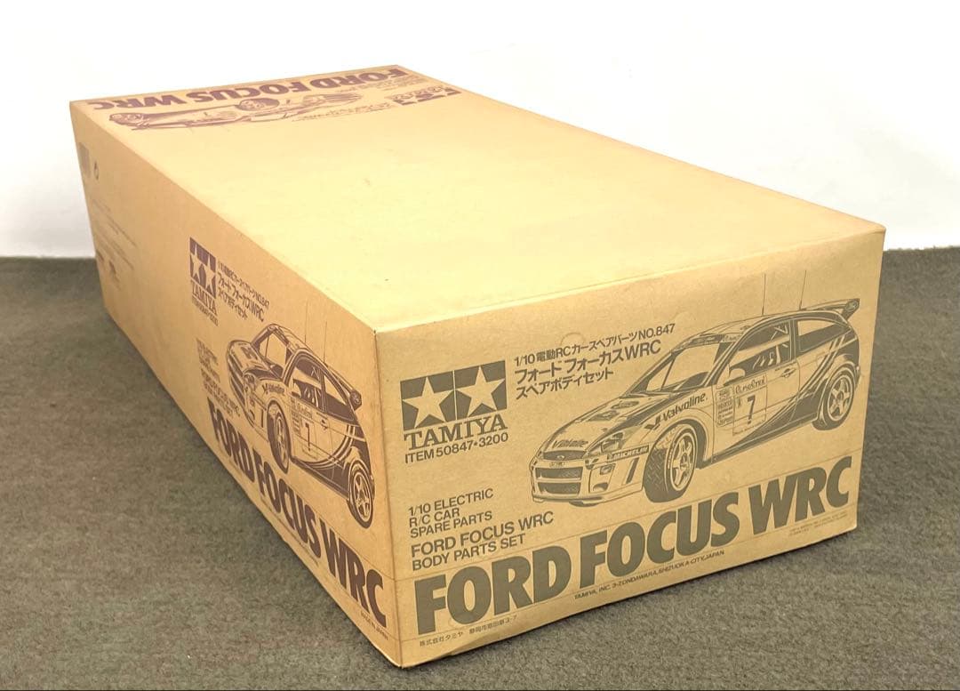 希少 TAMIYA 1/10 Ford Focus BODY PARTS SET