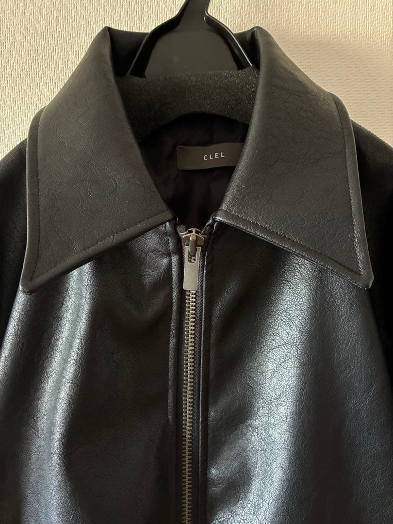 CLEL Deep Texture Blouson ブラック Lサイズ