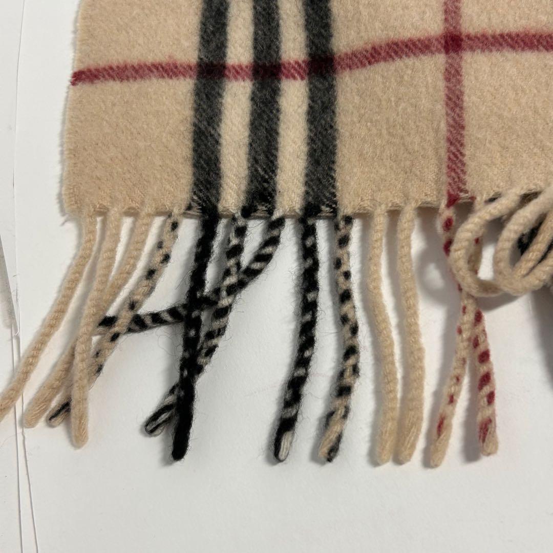 m*i様 71671 BURBERRY LONDON チェック柄 カシミヤ100